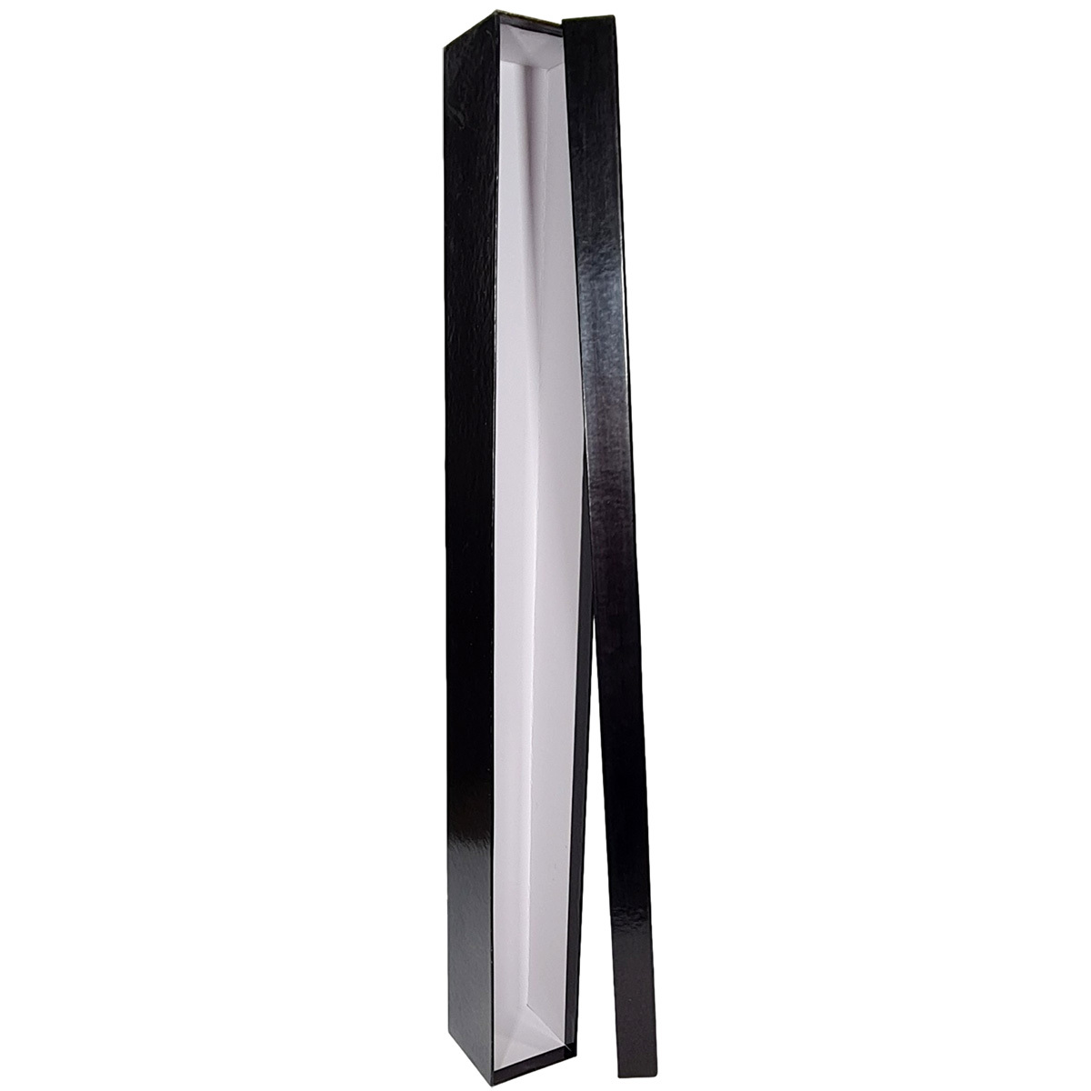 Single Rose Box - 71cmL x 8cmW x 7cmH / Gloss Black -1