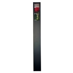 Rose Box w/Window - 74cmL x 8cm x 8cm / Black