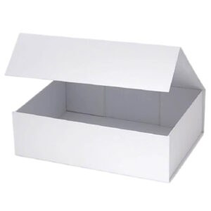 Magnetic Close Box 330mmx235mmx95mm, collapsible /Matte White