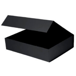 Magnetic Close Box 395mmx300mmx95mm, collapsible / Matte Black