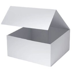 Magnetic Close Box 330mmx300mmx150mm, collapsible / Matte White