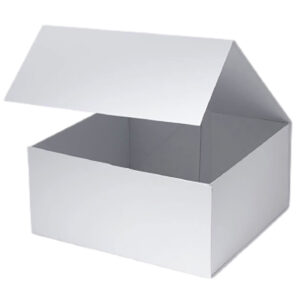 Magnetic Close Box 330mmx300mmx150mm, collapsible / Matte White