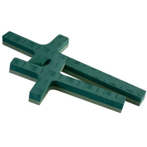 Oasis Foam Frame Cross x pk 2pcs / 46 x 26cm