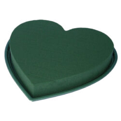 Oasis Naylor Base Solid Heart x pk 2pcs - 27 x 26 x 4cm
