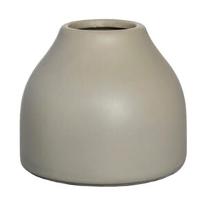 Hive Vessel Ceramic Vase (Set/4) - 5cmD x 9cmH / Taupe -1