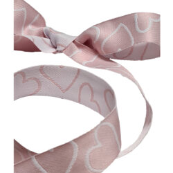 Amore Fabric Ribbon - 25mm x 13.7mtrs / Nude -1