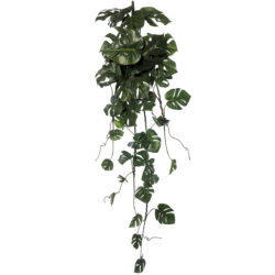 Artificial Split Philo Hanging Bush - 133cmL / Green