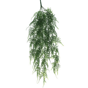 Artificial Hanging Fern Bush - 77cmL / Green