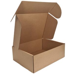 Med Folding Gift Box - 26cmW x 19.5cm x 9cmH / Kraft