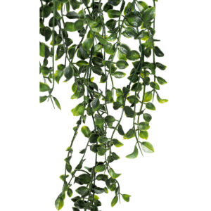 Artificial Chain of Hearts Hanging Greenery - 80cmL / Green -1