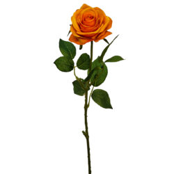 Eliza Artificial Rose - 65cmL / Orange