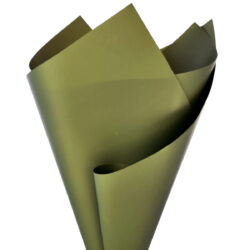 Premium Matte Poly - 65mic 50cmx70cm x 100 sheets / Moss Green -1