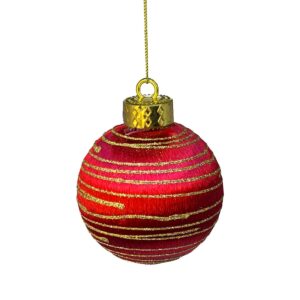 Christmas Clique Red Bauble - Set of 3