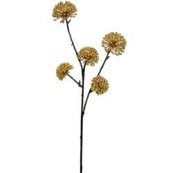 metallic allium spray gold