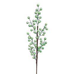 400-383LGR Shimmer Berry Spray 60cmL / Light Green