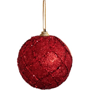 christmas red bauble