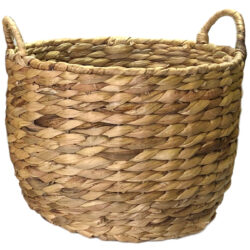 Woven Plant Basket - 29cmD x 25cmH / Natural