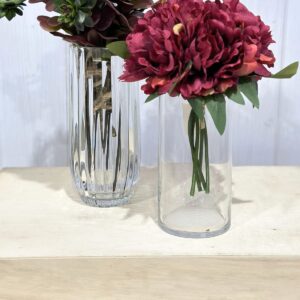 floral craft pots baskets ceramic planter vases cylinder glass vase glassware glass vase