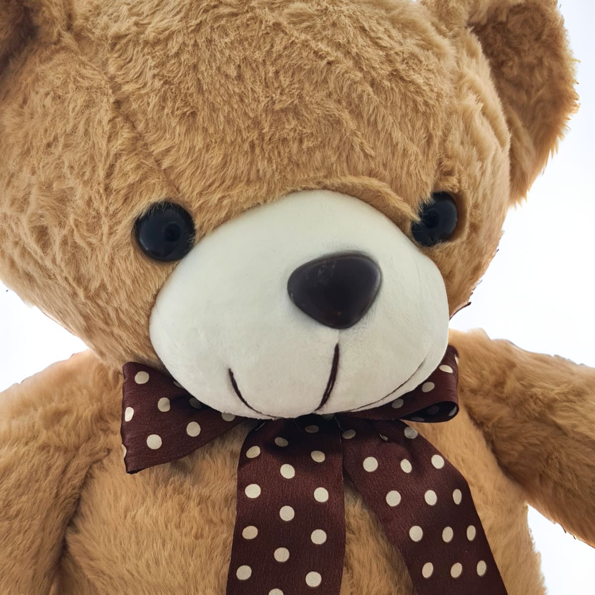 Morgan Bear with Spot Ribbon / Light Brown - Image 2