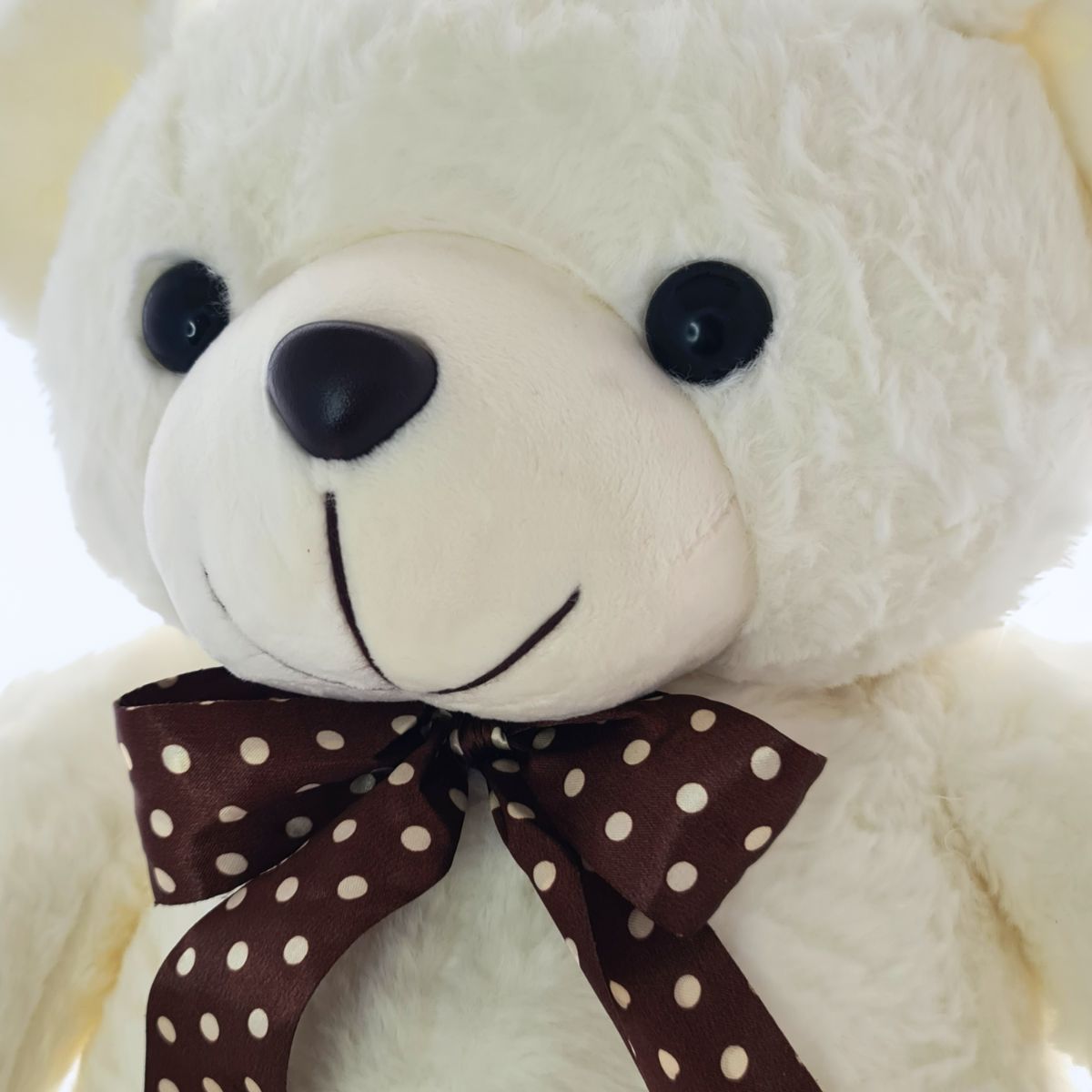 Morgan Bear w/Spot Ribbon / Ivory - Image 2