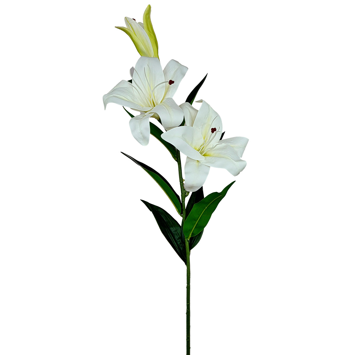 Oriental Lily Spray - 88cmL / White