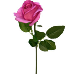 artificial real touch rose pink
