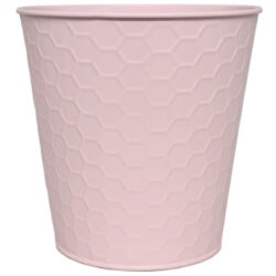 Round Honeycomb Bucket / Baby Pink