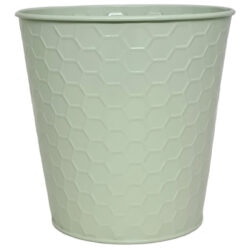 Round Honeycomb Bucket / Soft Sage