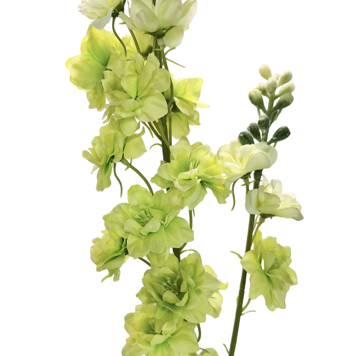 Larkspur Delphinium Spray - 86cmL / Yellow - Image 2
