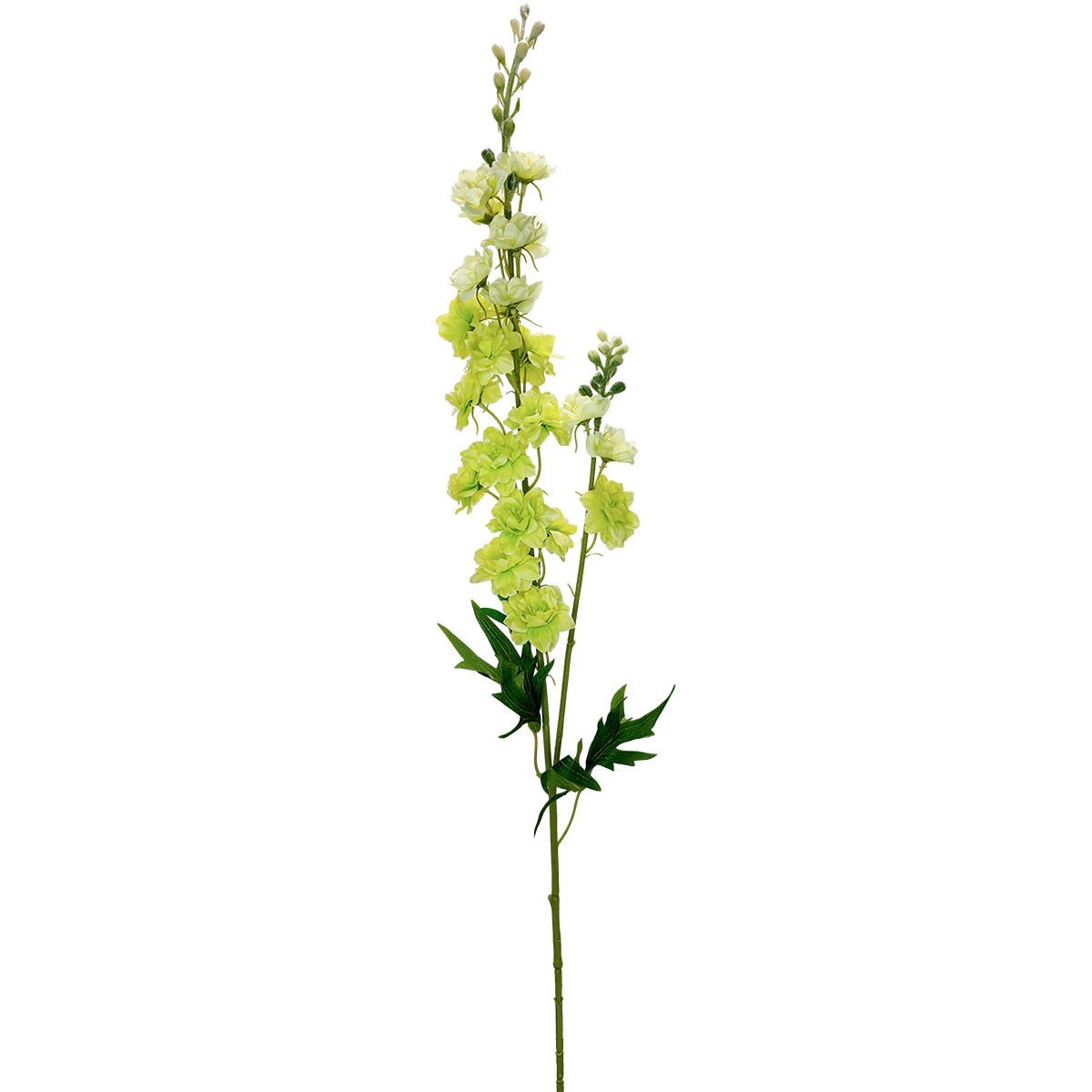 Larkspur Delphinium Spray - 86cmL / Yellow