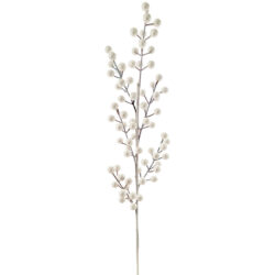 Shimmer Berry Spray 60cmL / White