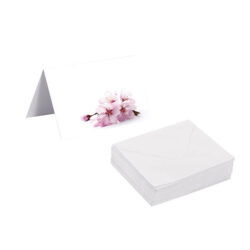 Blossom Folded Card/Envelope x 25