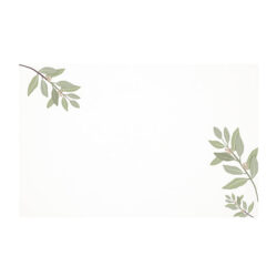 gum leaf card