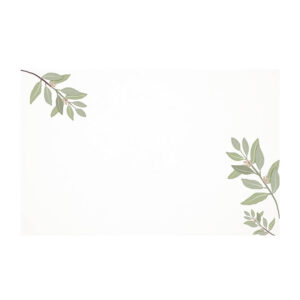 gum leaf card