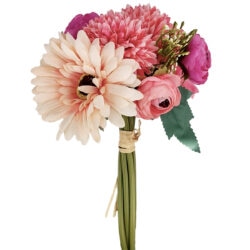 Mixed Flower Bundle x 6 / Peach