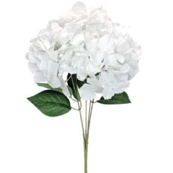 Hydrangea Bush - 45cmL / White