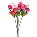 Small Flower Bush x 5 / Pink