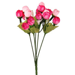 Small Flower Bush x 5 / Pink