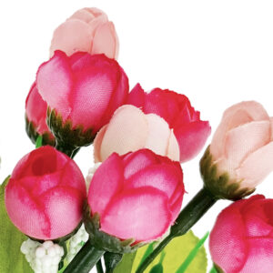 Small Flower Bush x 5 / Pink