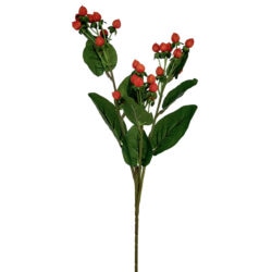 Perri Berry Spray - 67cm / Red (Orange tone)