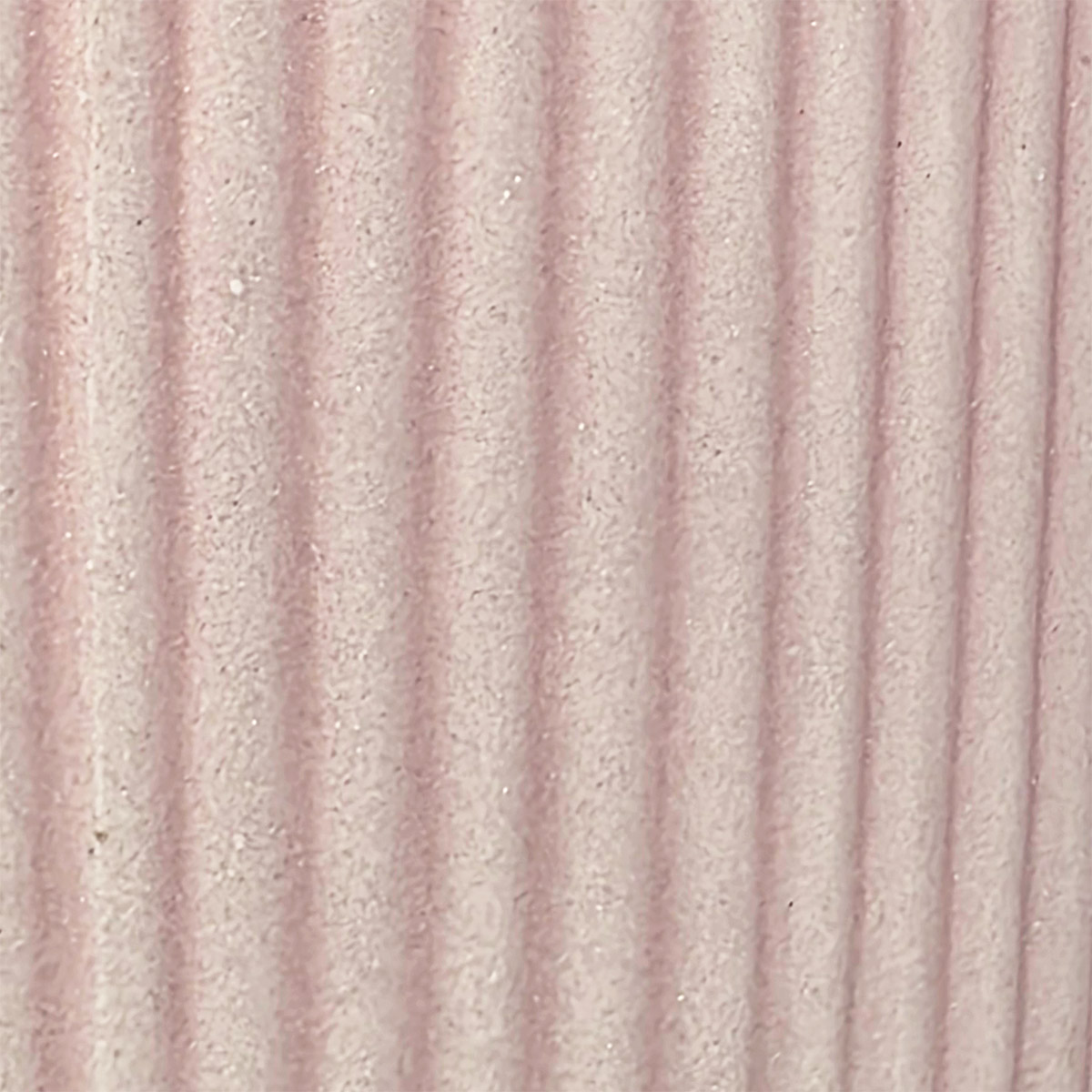 Ionic Rough Feel Med Ribbed Ceramic Pot - 13.5cmD x 13.5cmH/ Pink Fizz - Image 2