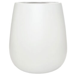 Ollo Med Belly Vase 18cmH / White