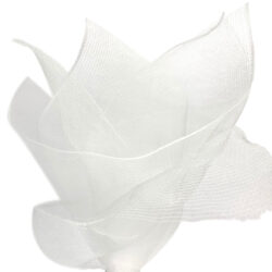 Sinamay Mesh Roll 53cmx9m / White