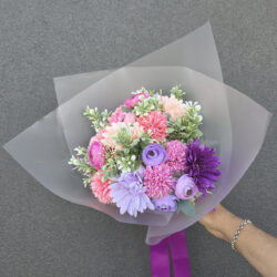 Plain Frosted Poly Cello Wrap Sheets - 50 x 70cm x 100sheets