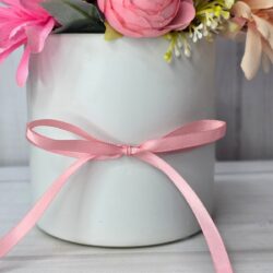 Double Face Satin Ribbon 6mm x 25m / Pink