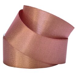 Shimmer Satin Ribbon 38mm x 25m/Pink