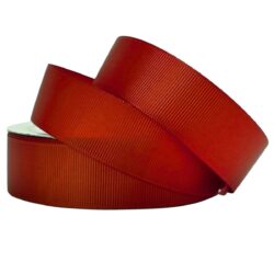 Grosgrain Ribbon 25mmx25m/Rust