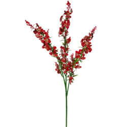 Field Flower Spray - 74cmL / Red