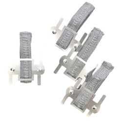 Corsage Wristlets x 4pcs / Silver