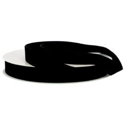 Velvet Ribbon - 25mmx25mtr / Black